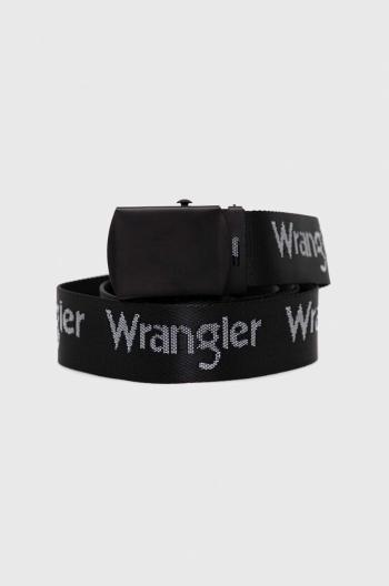 Opasok Wrangler pánsky, čierna farba