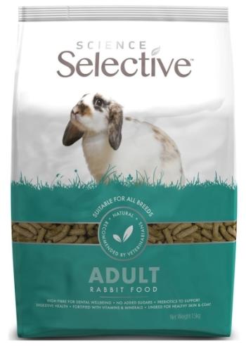 Supreme Science®Selective Rabbit krmivo pre dospelé králiky 1,5kg