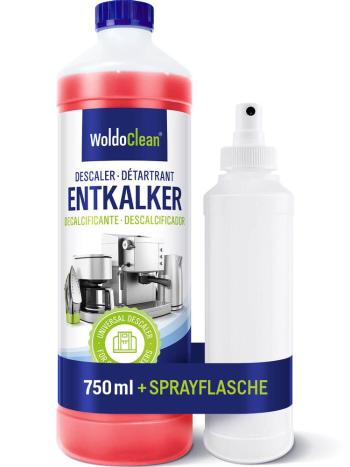 Tekutý odvápňovač 750 ml + fľaša s rozprašovačom - WoldoClean®