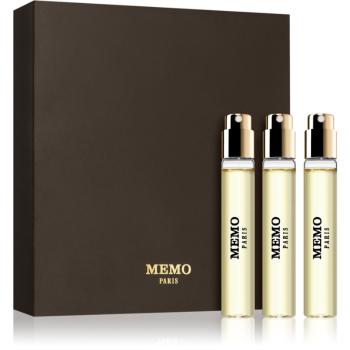 Memo African Leather Refill parfumovaná voda unisex 3x10 ml