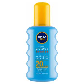 NIVEA Sun Sprej na opaľovanie podporujúci zhnednutie Protect & Bronze OF 20 200 ml