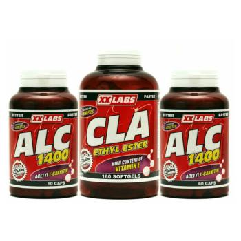 ALC 1400 60tbl. + ALC 1400 60cps. + CLA Ethyl Ester 60tbl. ZDARMA