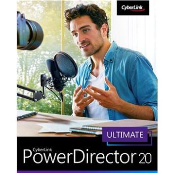 CyberLink PowerDirector 20 Ultimate (elektronická licencia) (Cybepowdirultim20)