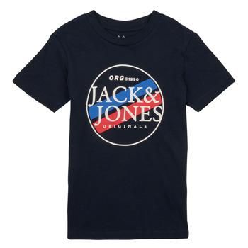 Jack & Jones  Tričká s krátkym rukávom JORCODYY TEE SS CREW NECK  Námornícka modrá