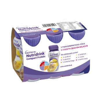 NUTRIDRINK COMPACT PROTEIN mix príchutí 6x125 ml