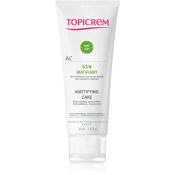 Topicrem AC Mattifying Care ľahký zmatňujúci pleťový krém 40 ml