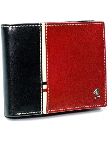 Pánska čierno-červená peňaženka vel. ONE SIZE