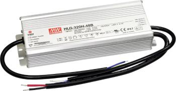 Mean Well HLG-320H-48B LED driver, napájací zdroj pre LED  konštantné napätie, konštantný prúd 321 W 6.7 A 24 - 48 V/DC