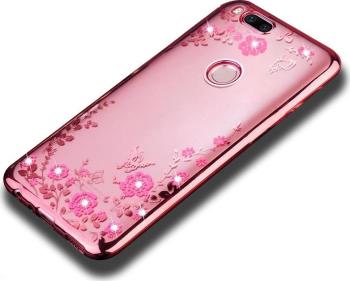 BLOOM TPU obal Huawei P Smart ružový