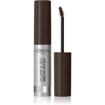 L’Oréal Paris Brow Artist Plump and Set gél na obočie odtieň 108 Dark Brunette 4.9 ml