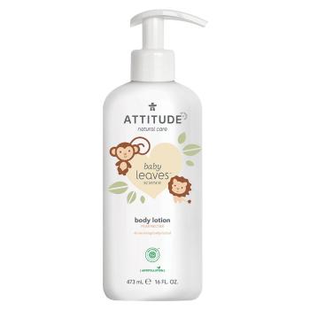 ATTITUDE Baby leaves Detské telové mlieko s vôňou hruškovej šťavy 473 ml