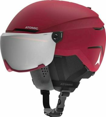 Atomic Savor Visor Stereo Dark Red M (55-59 cm) Lyžiarska prilba