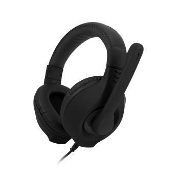 Herní sluchátka C-TECH Nemesis V2 (GHS-14U-B), USB, casual gaming, černá