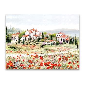Obraz na plátne Styler Red Meadow, 60 x 80 cm