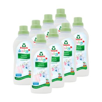 FROSCH EKO Baby Pláchadlo hypoalergénne na dojčenskú a detskú bielizeň 8x750 ml