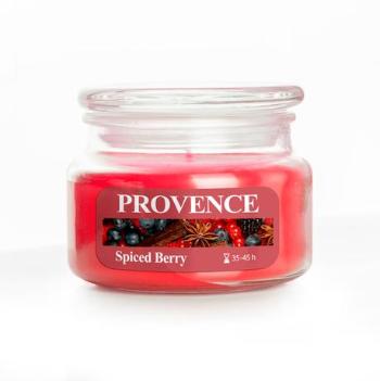 Provence Vonná sviečka v skle PROVENCE 45 hodín spiced berry