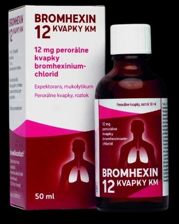 Bromhexin 12 kvapky 50 ml