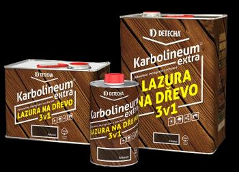 KARBOLINEUM EXTRA 3v1 - Olejová lazúra na drevo (vzorka) orech, 0,2 kg