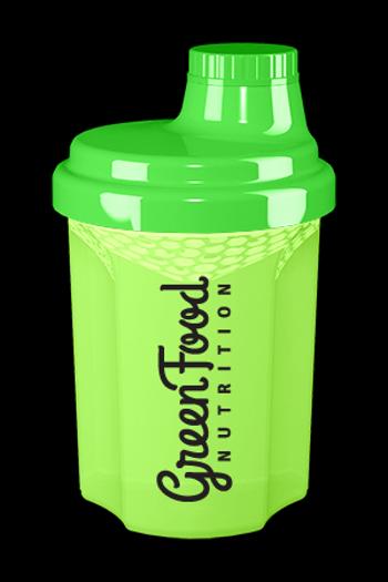 GreenFood Nutrition Shaker Transparent Green 1ks