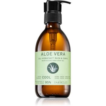 FARIBOLES Green Aloe Vera Cool hydratačný gel na ruky a telo 240 ml