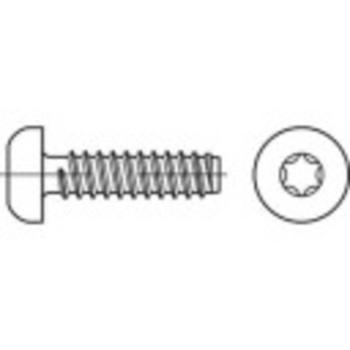 Šošovkové skrutky do plechu TOOLCRAFT 149460 ISO 14585 2.9 mm x 19 mm Tprofil oceľ,Zn.1000 ks