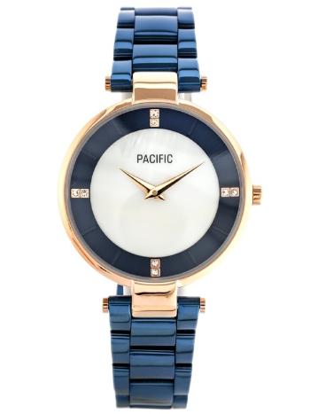 Dámske hodinky  PACIFIC X6119 - blue / rosegold (zy624c)