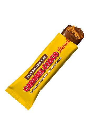 Soft protein bar karamel a čokoláda BAREBELLS 55 g