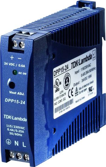 TDK-Lambda DPP30-12 sieťový zdroj na montážnu lištu (DIN lištu)  12 V/DC 2.5 A 30 W 1 x