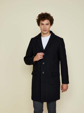 Čierny pánsky kabát ZOOT Baseline Christian