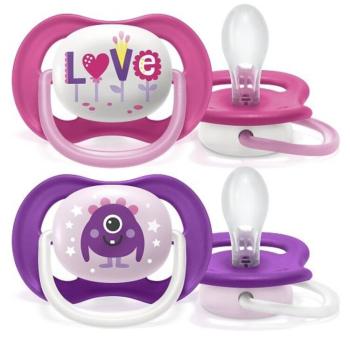 Philips AVENT Cumlík Ultra air play 6-18m dievča 2 ks