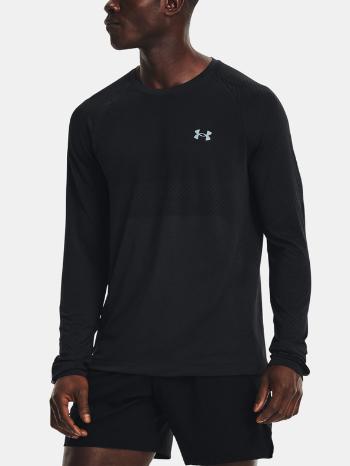 Under Armour UA Seamless Run LS Tričko Čierna