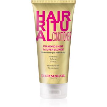 Dermacol Hair Ritual kondicionér pre blond vlasy 200 ml