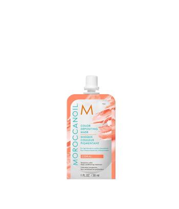 Moroccanoil Tónujúca maska na vlasy Coral ( Color Depositing Mask) 30 ml