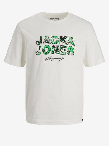 Jack & Jones Tulum Tričko Biela