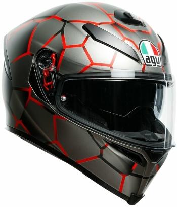 AGV K-5 S Vulcanum Red S Prilba