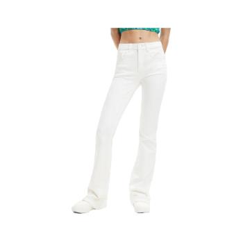 Desigual  DENIM LUNA 23SWDD73  Džínsy Slim Biela