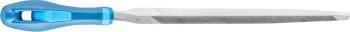 PFERD 11274157 Trojuholníkový pilník normálny jednoduchý rez 2 vrátane ergonomickej rukoväti pilníka  150 mm 1 ks