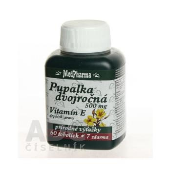 MedPharma PUPALKA DVOJROČNÁ 500MG, VITAMÍN E