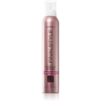 Montibello FINALESTYLE Color mousse farbiaca pena pre zvýraznenie farby vlasov Mahogany - Caoba 320 ml