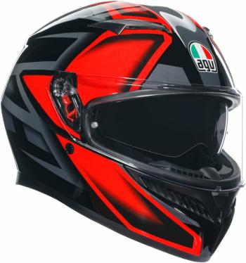 AGV K3 Compound Black/Red M Prilba