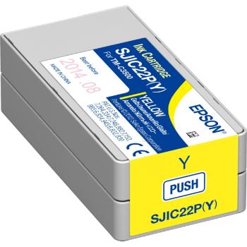 EPSON C33S020604 - originálna cartridge, žltá