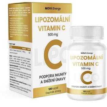MOVit Lipozomálny Vitamín C 500 mg, 120 kapsúl (8594202100481) + ZDARMA Šatka Movit Energy