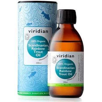 Viridian Scandinavian Rainbow Trout Oil 200 ml Organic (5060003595809)