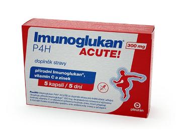 Pleuran Imunoglukan P4H ACUTE 300 mg 5 kapsúl