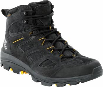 Jack Wolfskin Pánske outdoorové topánky Vojo 3 Texapore Mid M Black/Burly Yellow 41