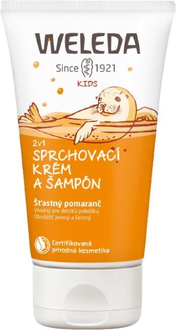 Weleda Sprchový krém a šampón 2v1 Šťastný pomaranč 150 ml