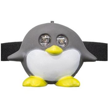 OXE LED čelové svietidlo pre deti, tučniak (570902)