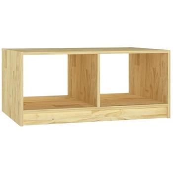 SHUMEE Konferenčný stolík 75 × 50 × 33,5 cm masívne borovicové drevo, 809906
