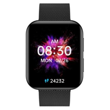 GARETT Smartwatch GRC MAXX Black steel Inteligentné hodinky