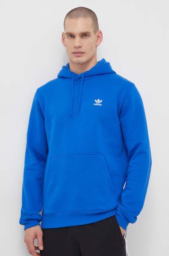 Mikina adidas Originals Trefoil Essentials Hoody pánska, s kapucňou, jednofarebná, IR7787